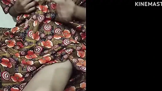 Meena Using Dildo to Satisfy Herself When No One Is Available to Fuck Her