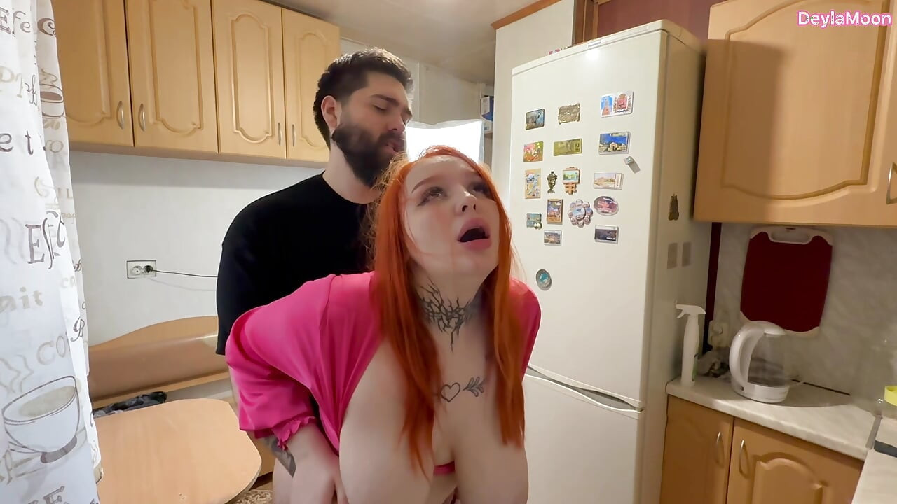 The young stepmother was in a bad mood. And she asked to be fucked hard