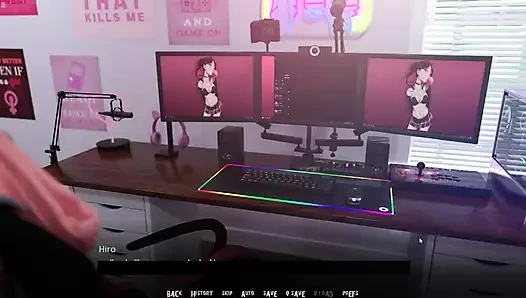 Hiro erwischte das arsch-video der japanischen stiefschwester im computer