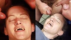 Dirty Dees newest amateur homemade double facial cumshot