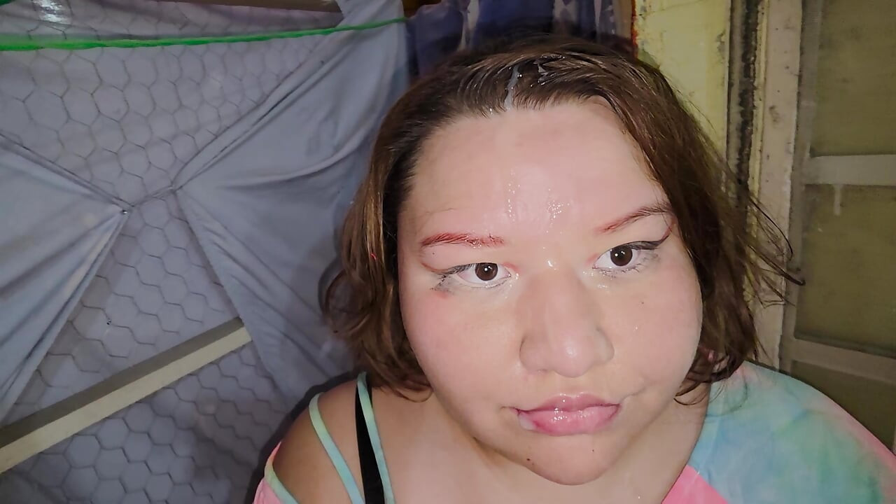 Doing cumwalks with lots of thick cum on my face, through the city with lots of people watching me, is what I always want