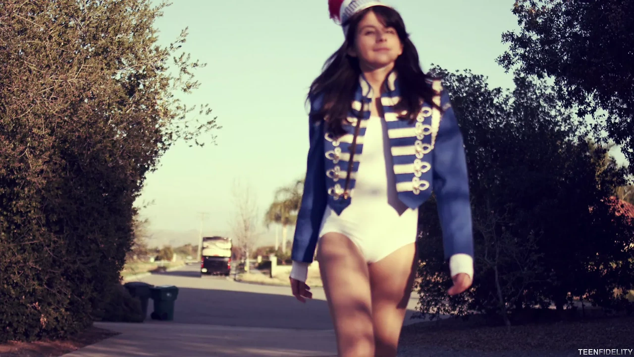 穿着连裤袜的啦啦队长