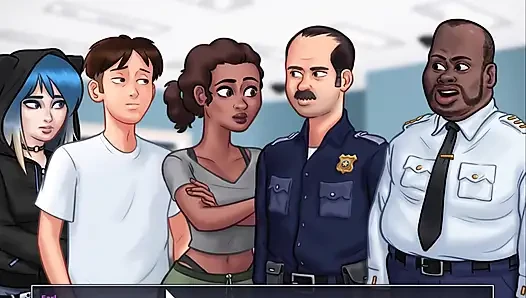 Summertime Saga: I've seen Grace's boobs and Eve's hot body