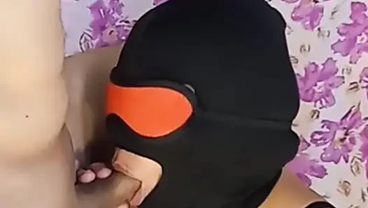 Blowjob bertopeng dewasa