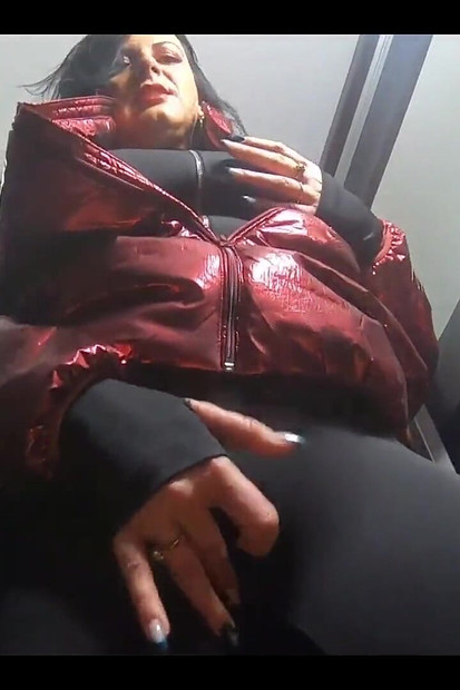 Blowjob in My Tight Jumpsuit & Shiny Downjacket He Came All Over Me 230- Preview