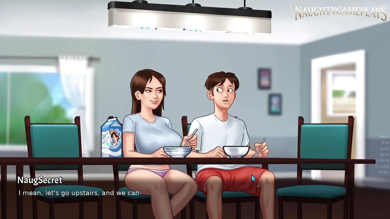 Summertime Saga Part 51 By DarkCookie, Sexy Big Ass Girl Fucked by BWC, 3D Game