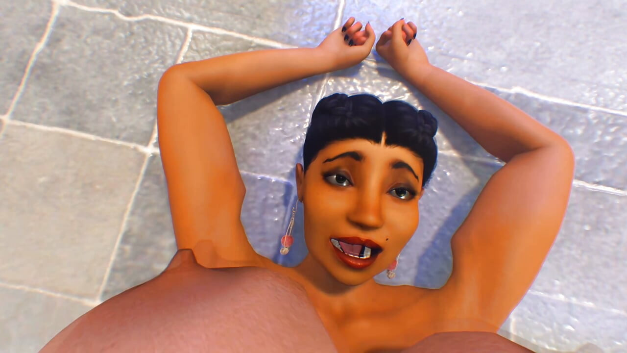 El baño desordenado facial de Asia