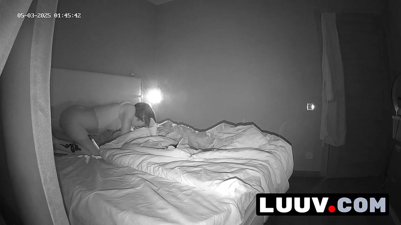 LUUV. Evening sex and cum in her mouth on home camera
