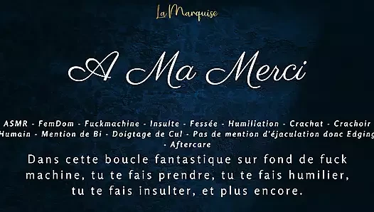French Audio Porn | You are tied up and fucked by a fuck machine like a good submissive