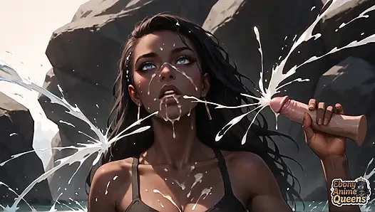 Ebony Fever Heats up the Desert! the Hottest XXX Porn!