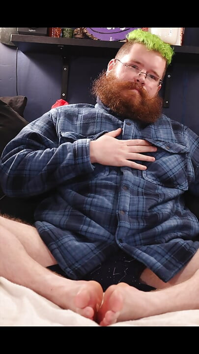 Blowing a damned fine load