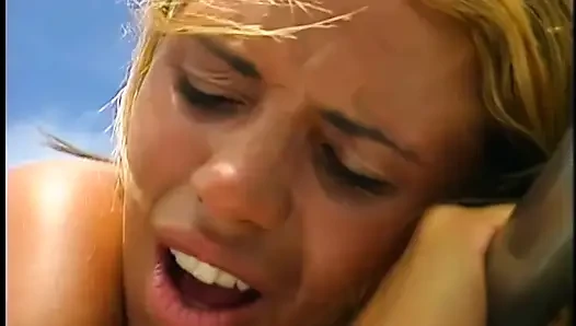 Blonde Island Girl With Tan Lines Gets Fucked In Her Ass