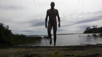 Beach man