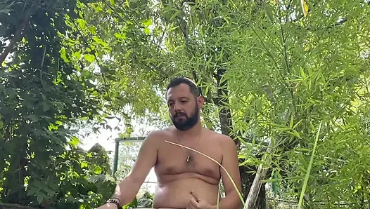 Boy in the woods