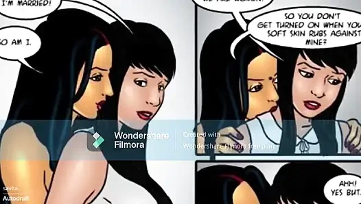 Savita bhabhi aur annie ki gaand faad chudai.