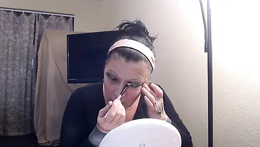 Volles make-up Poison ivy