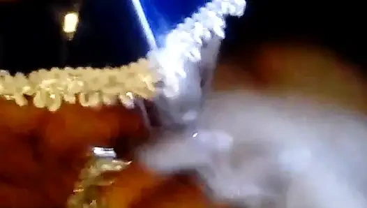 Дико-лизательница в маске!!