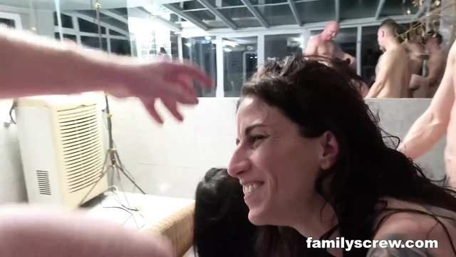 Family Orgy at My Cousin's Pool