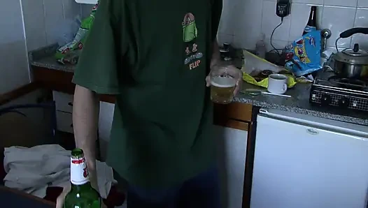 Unleashed brunette goes too far with dildos