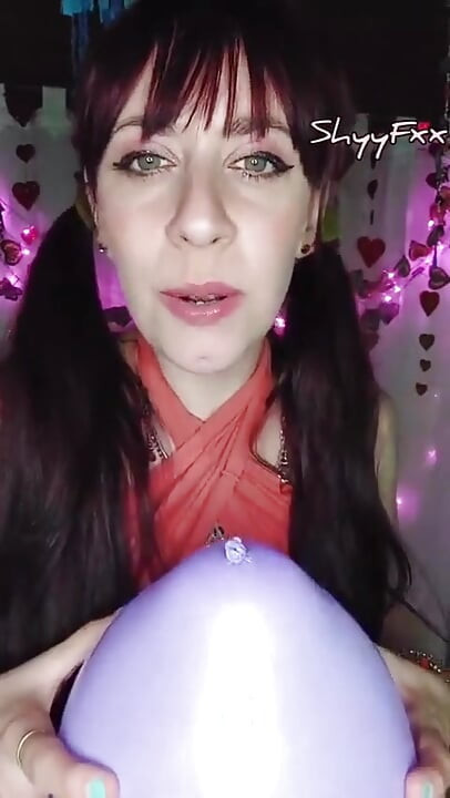 Karnaval Bahagia Shyfxx! Mainin balon ke seluruh tubuhku- fetish looner