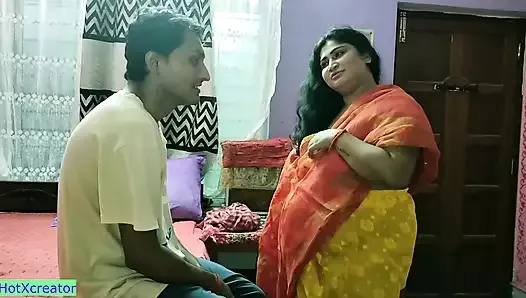 India caliente bhabhi tiene sexo con inocente con audio claro