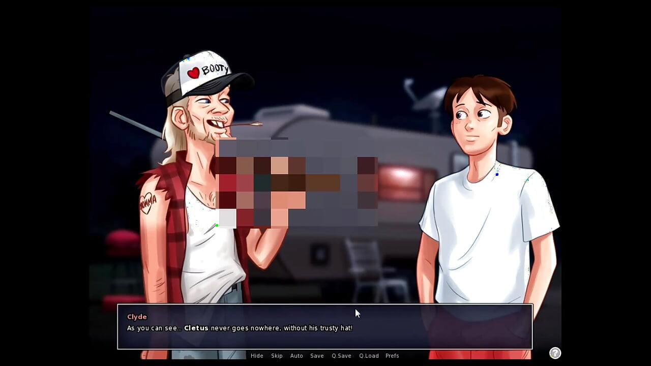 Summertime saga - Johannes fodeu Odette ... As senhoras e Johannes jogaram girar o cervo.