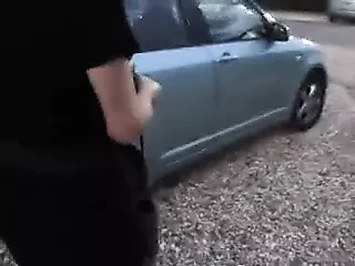 Dogging blonde