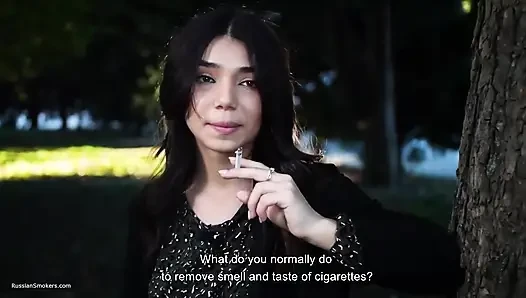 Smoking Interview with Zarina