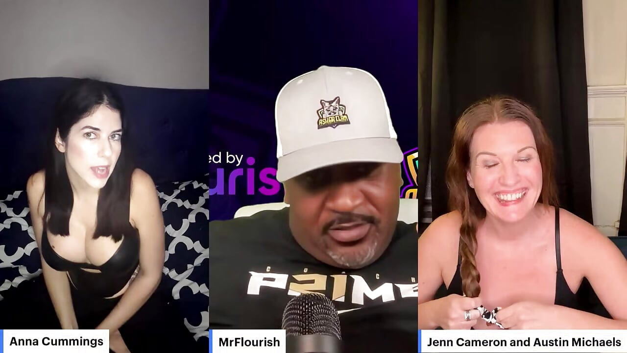 Mrflourish Podcast το επόμενο πρωί με καλεσμένο την ενήλικη σταρ Άννα Κάμινγκς