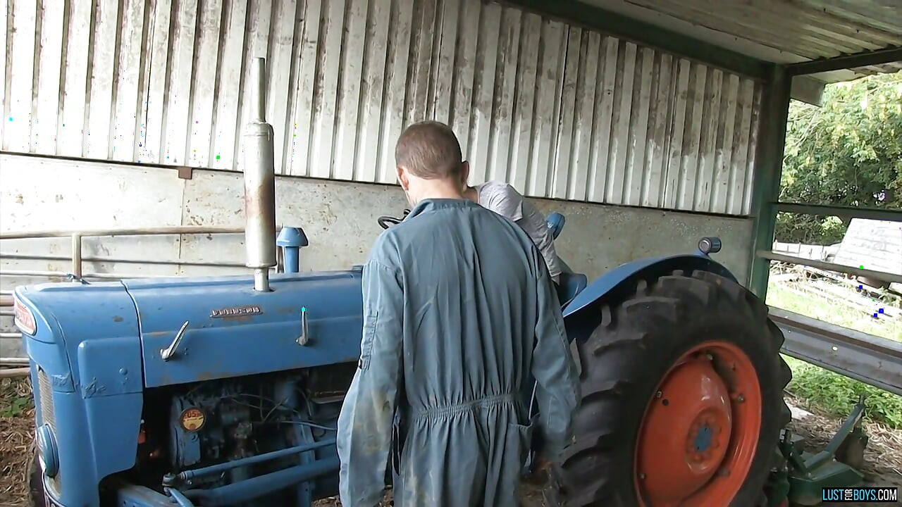 Threesome Boys on the Farm