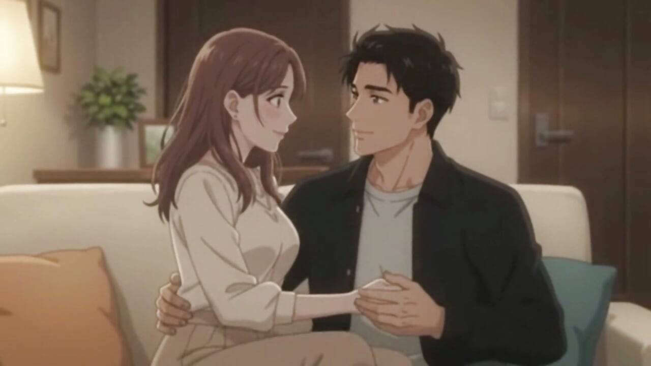 Long distance lovers met after long time and fuck hard