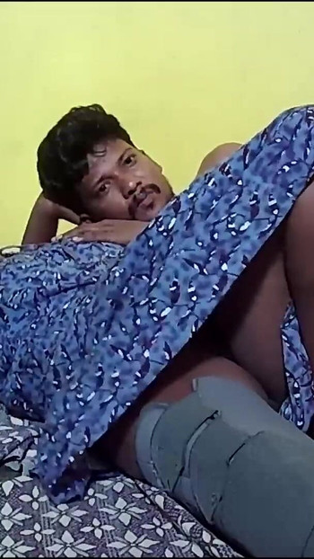 Must-share moment from "Indian village house wife kissing ass Housband"