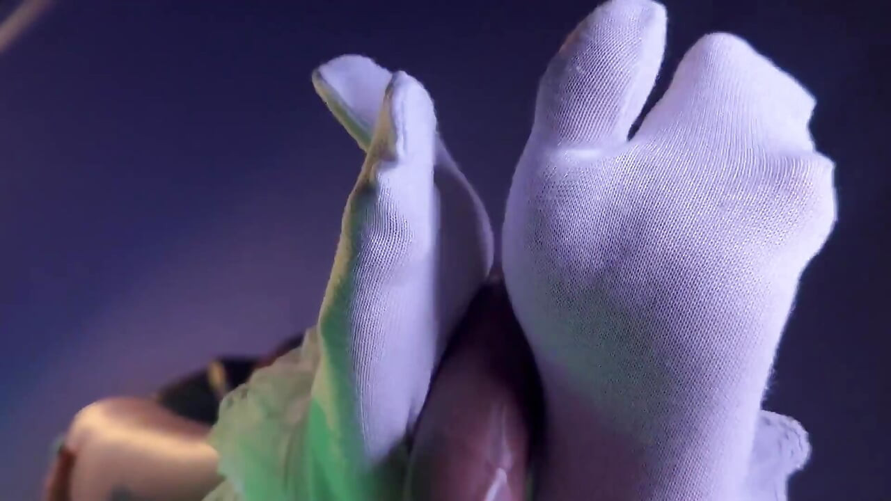 Footjob với tabi của tôi