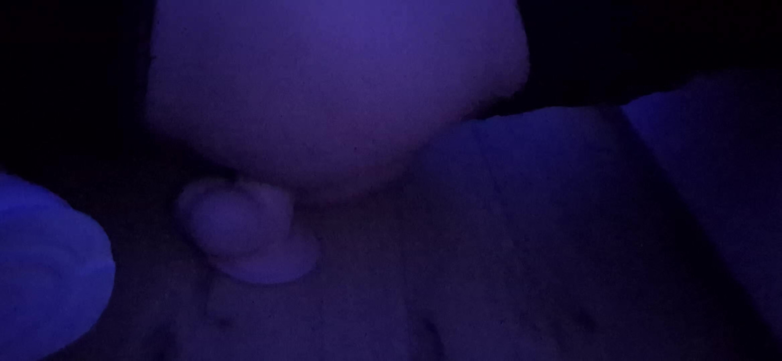 Rocking on a dildo