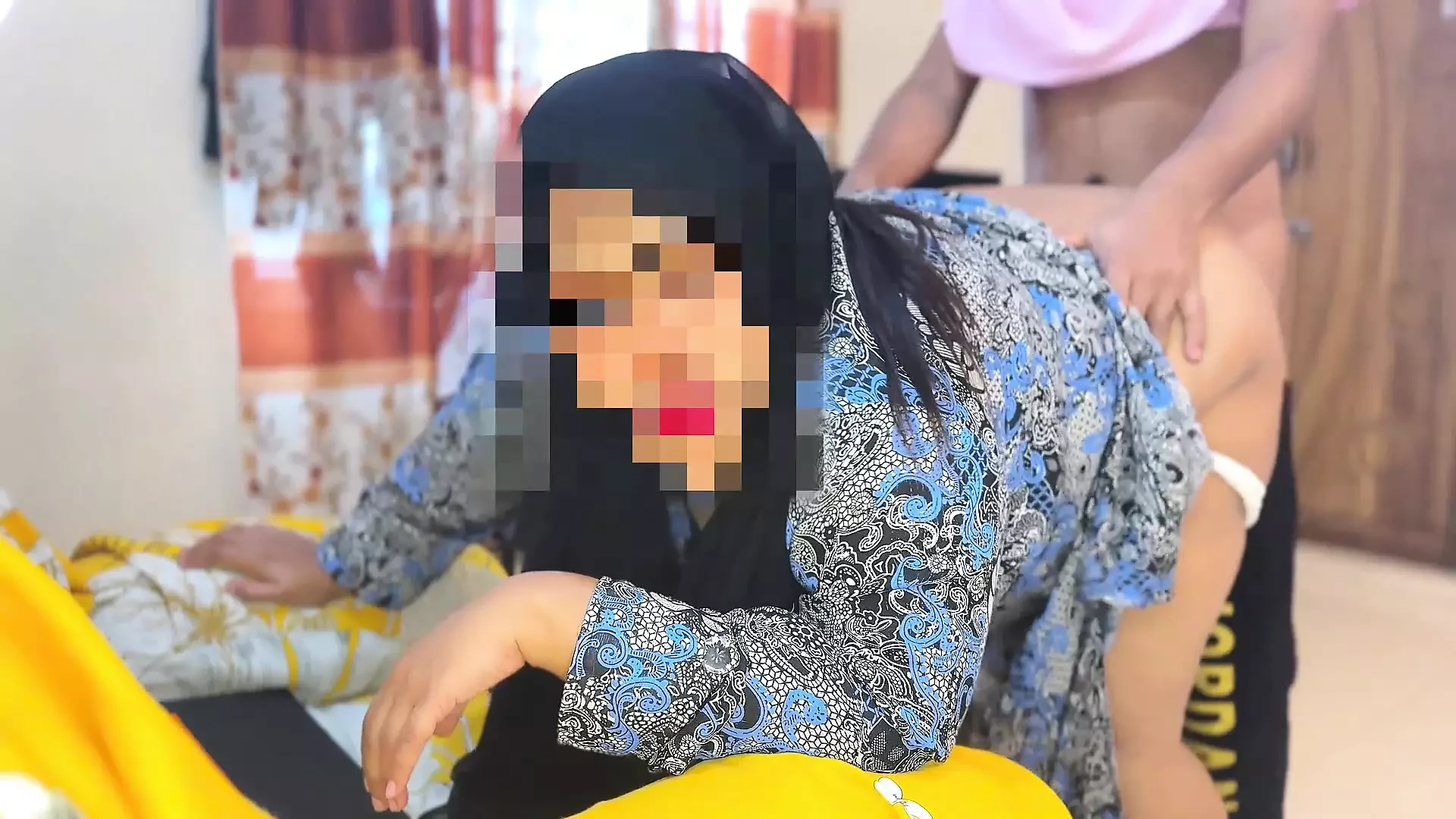 Big Ass Hot Egyptian MILF Religious Mom Fucked By Stepson When She Reading Adult Story Book - Huge Ass & Wet Pussy Fuck & Cum