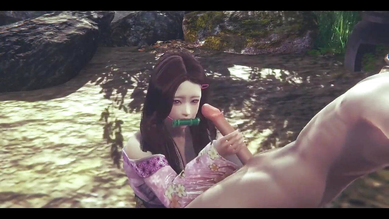Demon Slayer Hentai - Nezuko και Shinobu Hardsex - Ιαπωνικά ασιατικά manga anime ταινία πορνό παιχνίδι πορνό