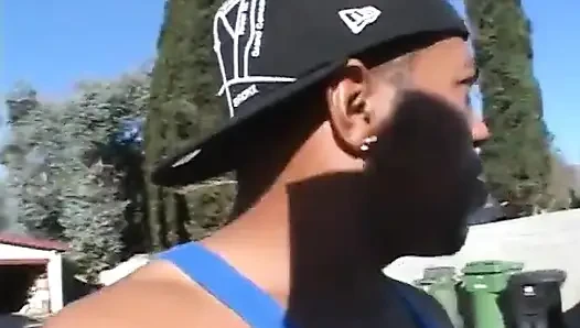 Black guy fucks a busty blonde MILF