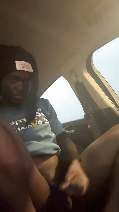 Har en rolig jerk session i da car utanför för att jag uttråkad av Smokin