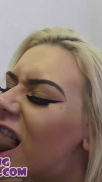 Blonde Teenage Schoolgirl Abigail Peach Ballbusts Horny Step Uncle | Clip 3