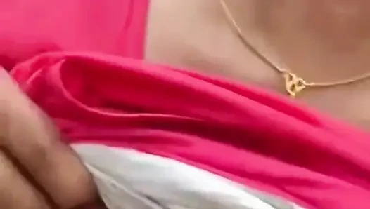 Friends gang touch my boobs and lick my pussy