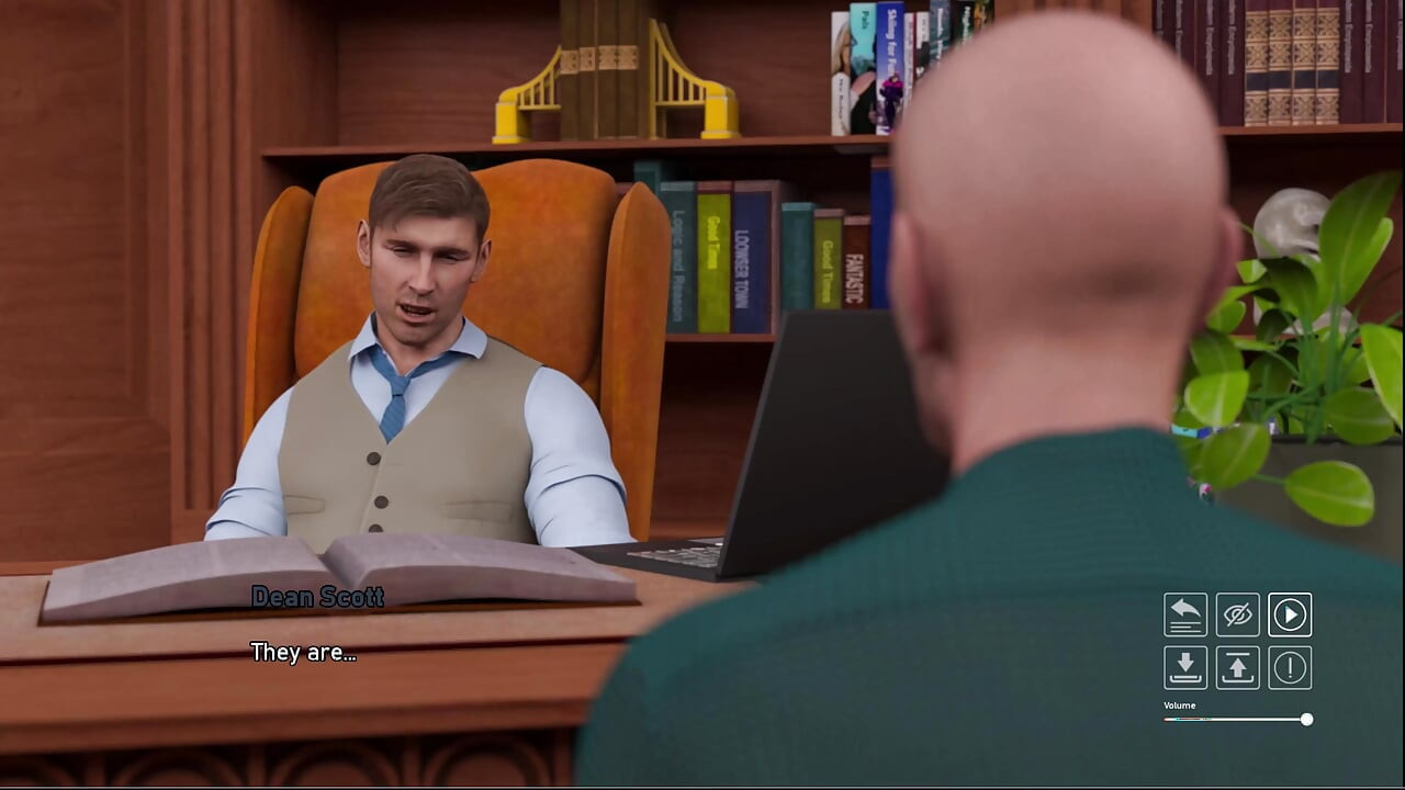 Steps of Debauchery 18 Cant Believe She Will Give the Dean a Blowjob Under His Desk