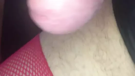 Sert horoz, halkalı ağ, file çoraplar, topuklu ayakkabılar, popo tıkacı
