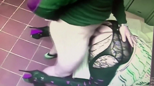 Crossdresser fucked in doggy style