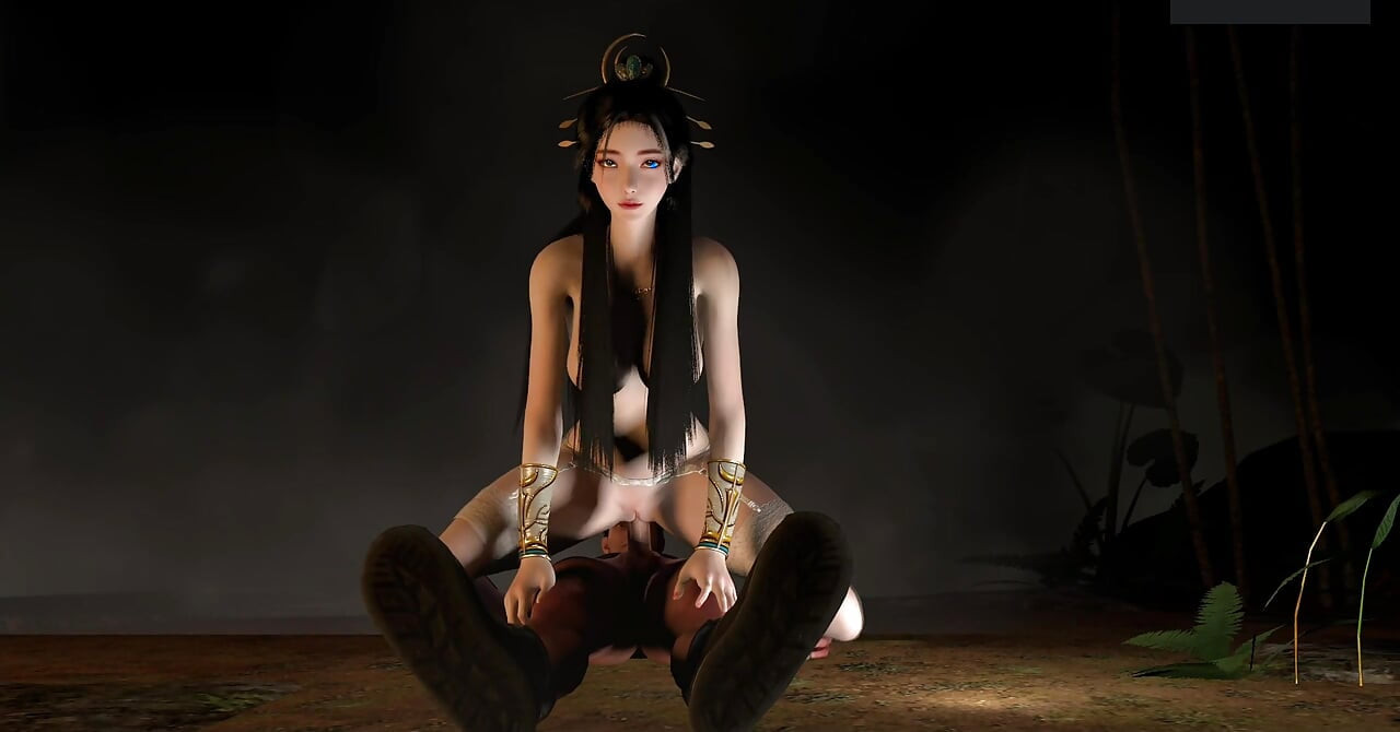 Pixel istennő a csábítás legfelsőbb - 3D animáció hentai