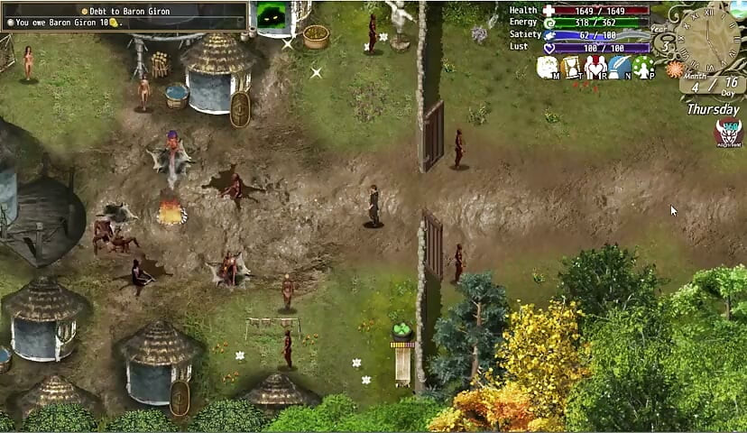 En kamp med synder - Gameplay - Roleplay - Raaisha - Håndjob og knul udenfor hendes hytte