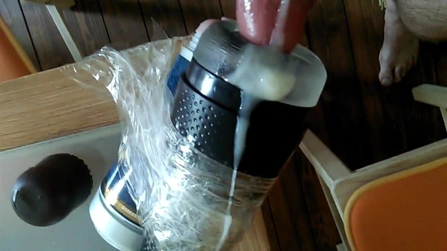 cumming on fleshlight