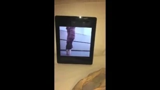 Balerinlerin sivri ayakkabılarına boşalma
