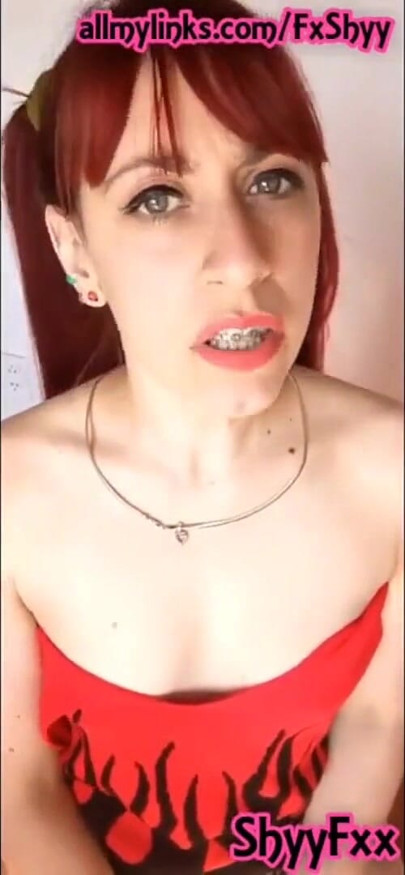Shyyfxx Your Ass Humiliates Your Small Penis and Forces You to Drink Cum Drenching CEI JOI