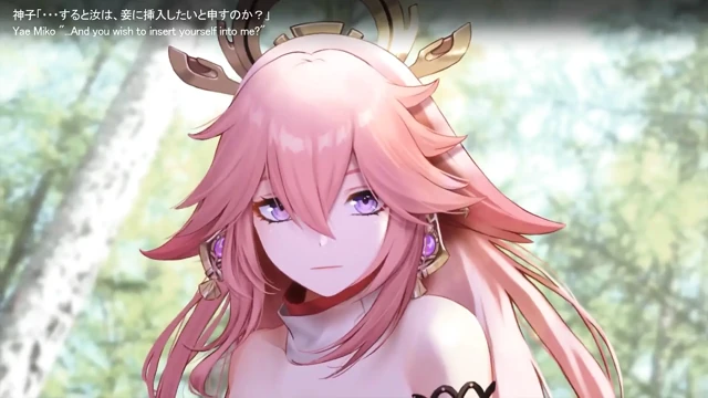 Yae Miko Is in (undressed Version)