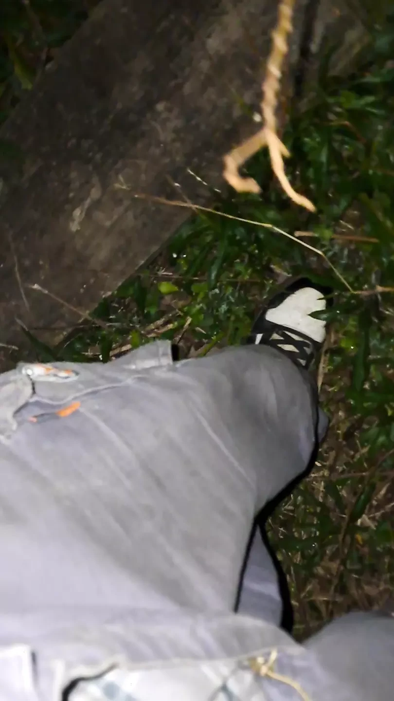 Outside cock and ass